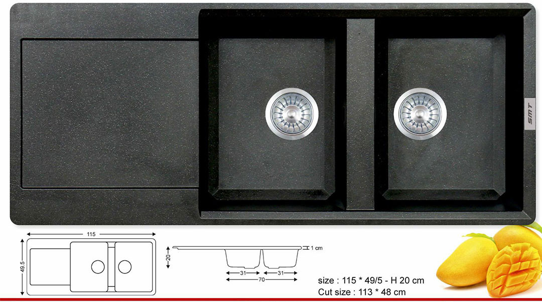 سینک گرانیتی مدل - G910