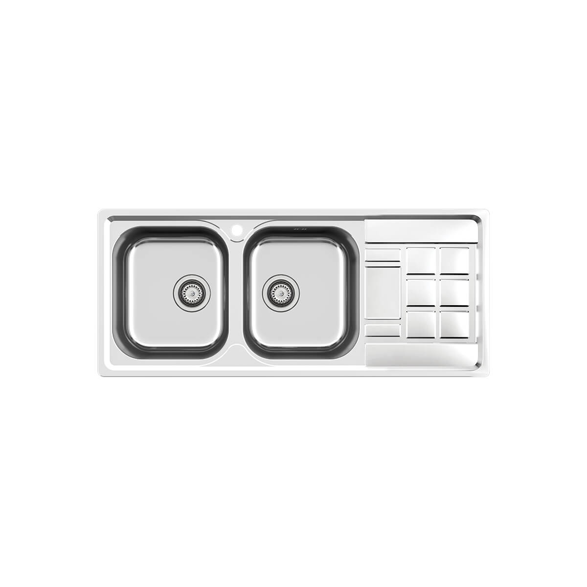 سینک استیل توکار کن مدل M2028